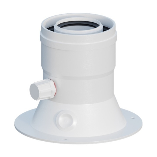 Redukční adaptér pro kotle Bosch s měřicími vsuvkami 80/125 x 60/100 Ricom