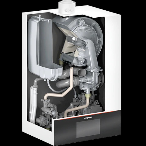 Viessmann Vitodens 200-W 25kW B2HF jednofunkční plynový kondenzační kotel + regulátor E3 + externí čidlo teploty Z020135