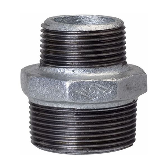 Redukční vsuvka 1 1/2" x 1" pozinkovaná Gebo 245-32V