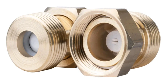 Sada šroubení pro ventil ATM, 3x matice G1" x R1" 2 zpětné ventily Afriso 1220210