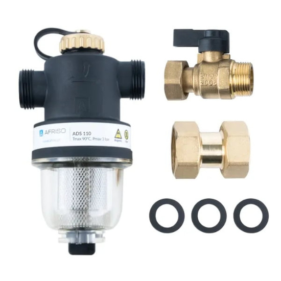 Kompaktní magnetický separátor ADS 110 GW 3/4" AFRISO 7711000