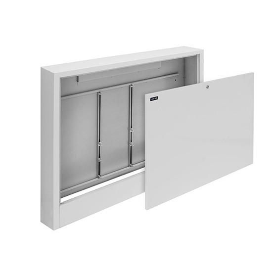 Skříň NANOPANEL/KAN-THERM pro rozdělovač OP, přisazená připojení SNN 10/3. pro automatizaci