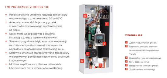 Elektrokotel Vitotron 100 VLN3 4-8 kW + 3cestný ventil + čidlo teplé vody Viessmann Z020845