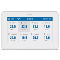 Tech M-12 zapuštěný ovládací panel pro lištu L-12, bílá WG.11.0673