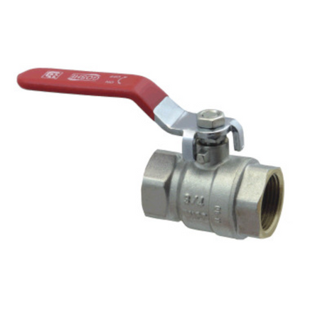 Kulový kohout PREMIUM 3/8" GW-GW s rukojetí DN10 Goshe 0200.050