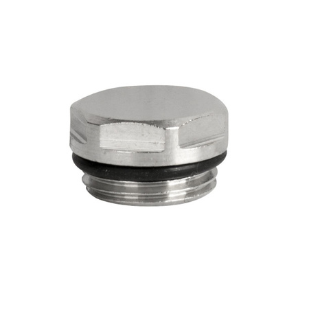 Chromová zátka chladiče 1/2" s O-kroužkem FERRO KZ1