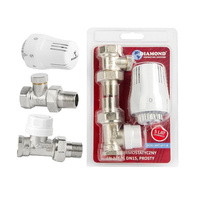 1/2 Diamantový přímý termostatický set