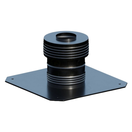 Ocelová střešní deska DN 60mm s odsáváním Ricom