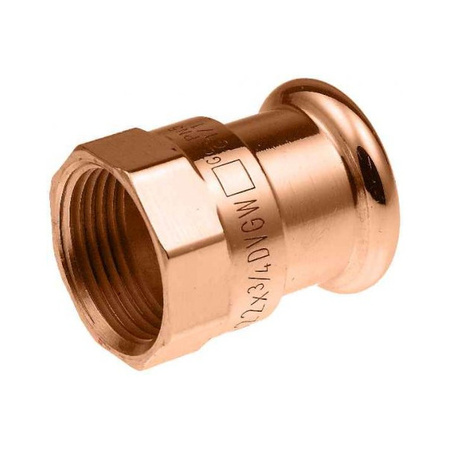 Měděná plynová armatura GW 3/4" 22 mm KAN-therm Press 2263044005