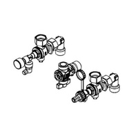 Připojovací armatura pro povrchovou montáž kombinovaného kotle Viessmann ZK04925