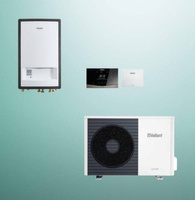 Balení: Vaillant monoblok tepelné čerpadlo VWL 75/6A + hydraulický modul MEH97/6 + VRC 720 0010044186