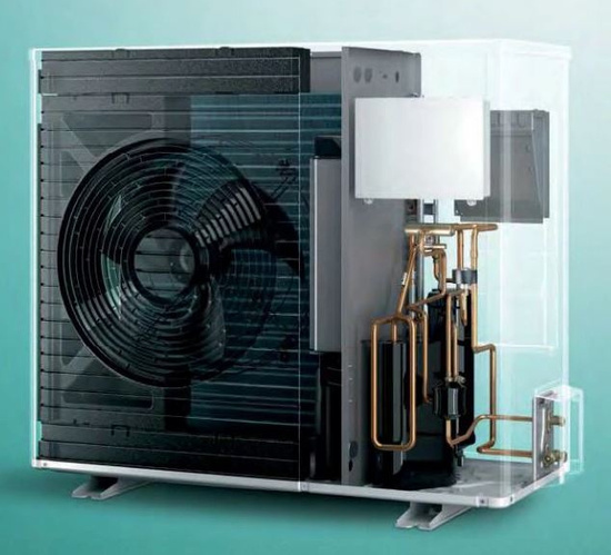 Vaillant aroTHERM VWL 125/5AS + paket splitového tepelného čerpadla VWL 128/5IS + regulátor VRC 720 0010044158