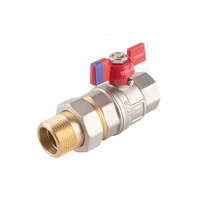 Šroubovací kulový ventil s motýlkovým šroubením 3/4" F-Power Ferro KFPS2