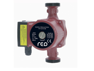 Oběhové čerpadlo pro ústřední topení RED 25-60/180
