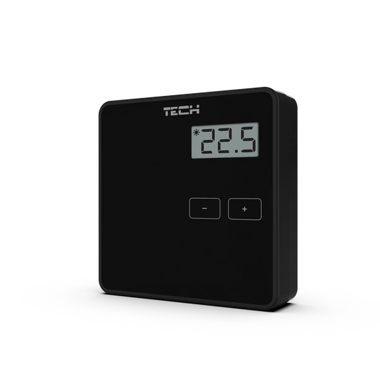 Bezdrátový pokojový ovladač ST-294 v2 černý Tech WG.11.0466