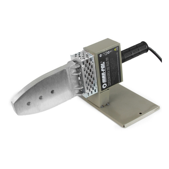 Svářečka PP trubek 16-63 mm 1,1 kW MAR-POL M55901