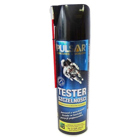 Tester těsnosti PULSAR 400ml aerosol se sáčkem KAATS400