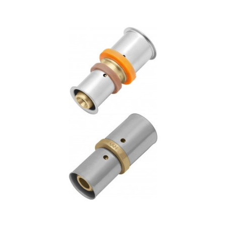 Mosazný redukční konektor 25x20 KAN therm Press 1009042117