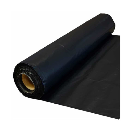 Černá stavební izolační fólie ATEST COCON Modrá 0,2mm 4x25m Warter Polymers