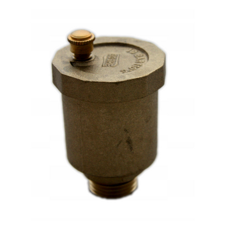 Automatický odvzdušňovací ventil 1/2" nízký mosaz Goshe 0200.292