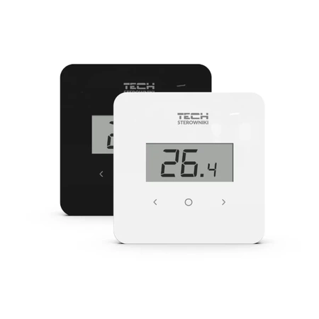 R-12b drátový pokojový regulátor pro pásek Ix a I-12, bílý Tech WG.11.0670