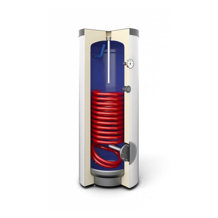 Bivalentní výměník SGW(S)B 200L Tower Biwal Slim dvě spací cívky Galmet 26-202000