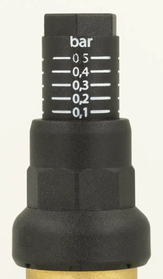 DU pojistný ventil diferenčního tlaku s přímým nastavením 0,1÷0,5 bar GW G3/4" Afriso 42384