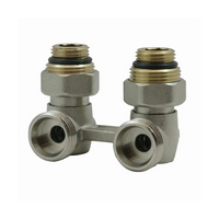 Dvouúhelníkový radiátorový ventil s vsuvkami 3/4" x 1/2" Goshe 0200.283