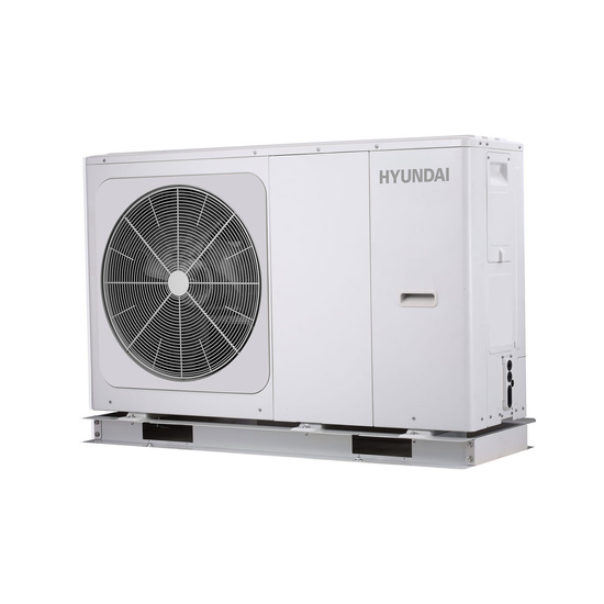 8kW monoblokové tepelné čerpadlo Hyundai HHPM-M8TH1PH