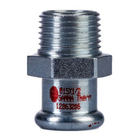 Ocelová spojka GZ 28x1" SANHA-THERM C-Stahl 124243G281