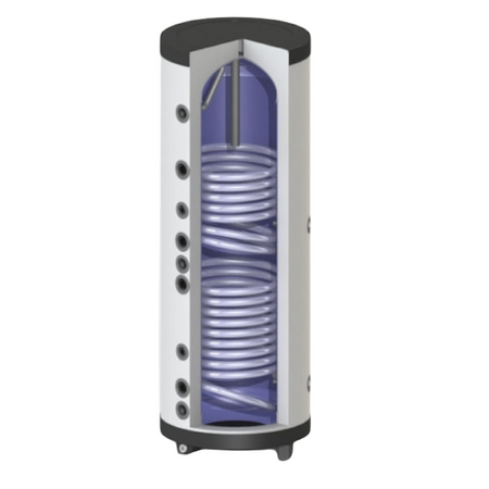 Teplovodní výměník Elektromet WGJ-S DUO FIT 300L s dvojitou spirálou 066-30-205