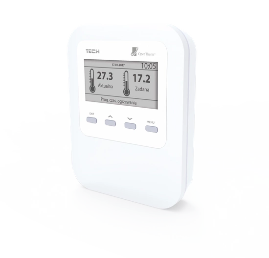 Pokojový ovladač WiFi OT s komunikací OpenTherm Tech WG.11.0563