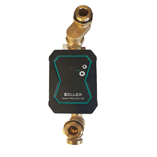 Míchací a čerpací skupina KELLER s termostatem. směšovacím ventilem 20-45*C, KVS 3.4, čerpadlo Keller 130