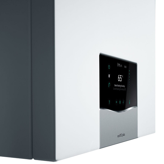 Balení Vaillant ecoTEC Plus VC 25CS/1-5 + nádrž VIH R 150/6B + ovladač VRC 720 sensoCOMFORT + připojovací sada + SPS přes stěnu nebo střechu 0010043633