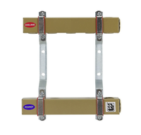 Ocelový rozdělovač bez vsuvek RS-2 pro každý 1" KELLER