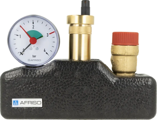 Bezpečnostní skupina kotle KSG Nmax UDT 73,6 kW s pojistným ventilem MS 3 bar Afriso 77938