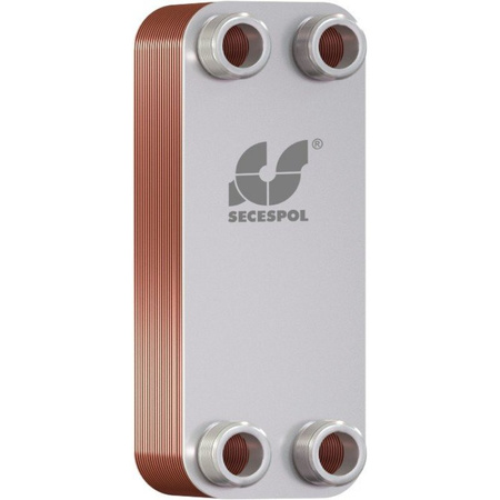 Pájený deskový výměník tepla LB 31-030 30kW 1"