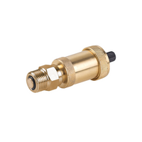 Automatický odvzdušňovací ventil ústředního topení s patním ventilem 3/8" x 1/2" PN10 Perfexim 20-400-0003-001