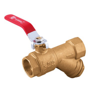 Kulový kohout s 1/2" šikmým filtrem Perfexim PHA-006