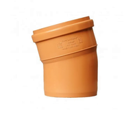 PVC vnější koleno odpadní 110/15 DYKA