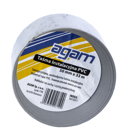 Šedá páska 48mm x 50 RED/Agam