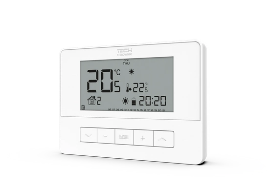 Dvoustavový bezdrátový pokojový ovladač T-4.2 Tech WG.11.0631