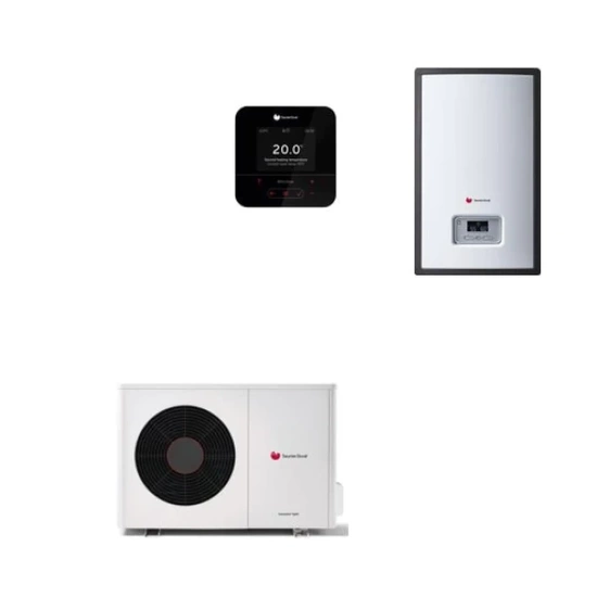 Saunier Duval GeniaAir OS paket splitového tepelného čerpadla HA 7-5 OS 230V + HA 7-5 WSB nástěnný modul + regulátor SRC 720 550010044273