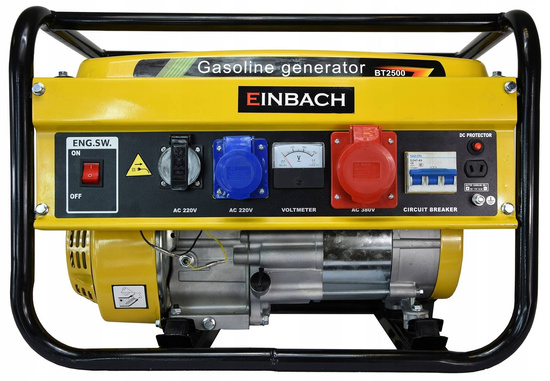 Einbach G-Power generátor 12/230/400V Avr+ 5500W 001840