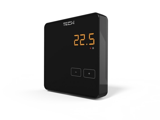 Bezdrátový pokojový ovladač Tech R-8z, černý Tech WG.11.0304