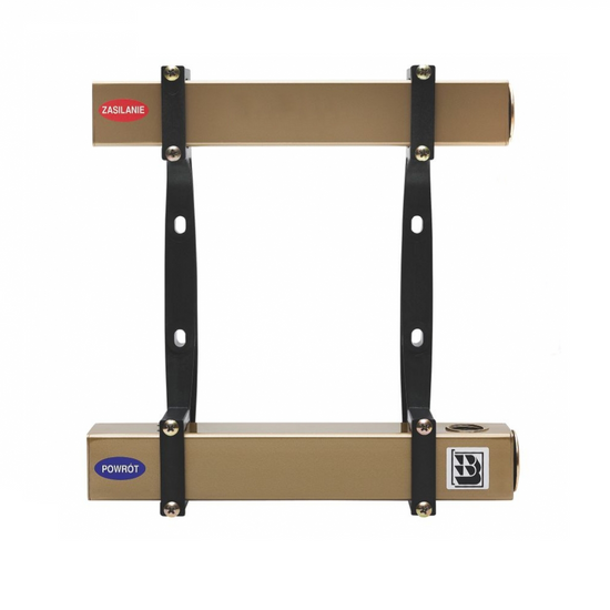 Ocelový rozdělovač bez vsuvek RS-3 pro každý 1" KELLER