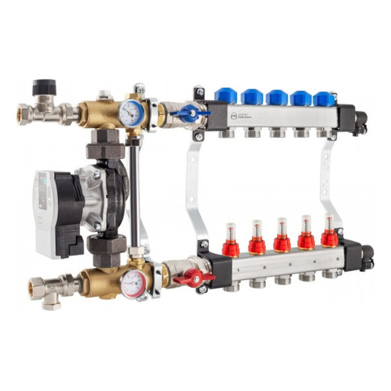 InoxFlow rozdělovač se směšovacím systémem (řada USFP) - 10 okruhů KAN-therm 1316157096