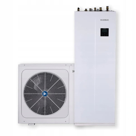 Dělené tepelné čerpadlo Artic 10 kW se 190l zásobníkem teplé vody Kaisai KHA-10RY1 + KMK-190L-100RY1