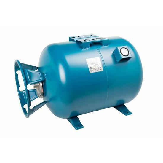 Vertikální/horizontální expanzní nádoba 150 L s manometrem IBO Z150
