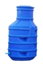 Vodoměrná studna SW100/1,9/1-40/40 HDPE R h=1,9m Wobet 0224